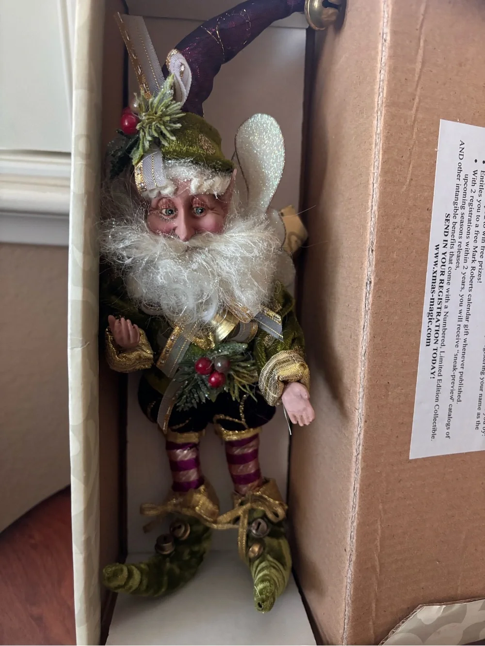 Retired Limited Edition Mark Roberts Yuletide Fairy Small 51-76108
